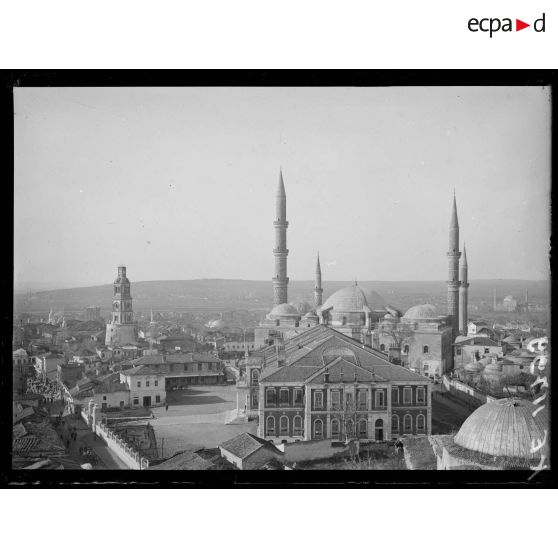 Andrinople. Vue de la ville. [légende d'origine]