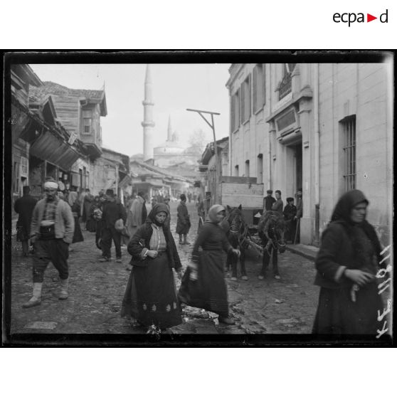 Andrinople. Une rue. [légende d'origine]