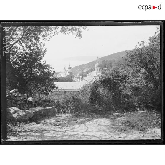 Mont Athos. Saint Panteleïmon. [légende d'origine]