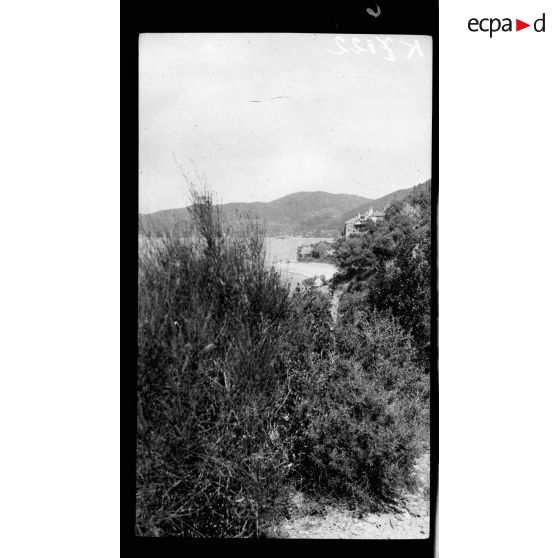 Mont Athos. Couvent de Dochiarion. [légende d'origine]