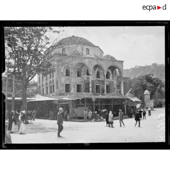 Athènes. Ancienne mosquée. [légende d'origine]