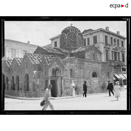 Athènes. Petite église. [légende d'origine]