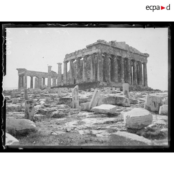 Athènes. Le Parthénon. [légende d'origine]