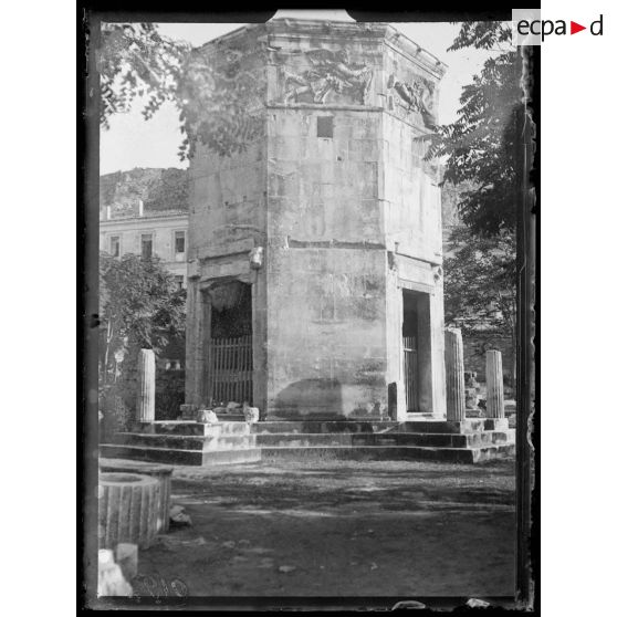 Athènes. La Tour des Vents. [légende d'origine]