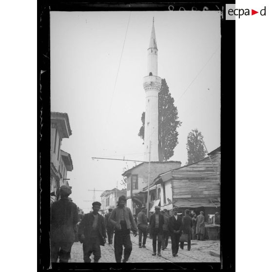 Salonique. La rue Egnatia. [légende d'origine]