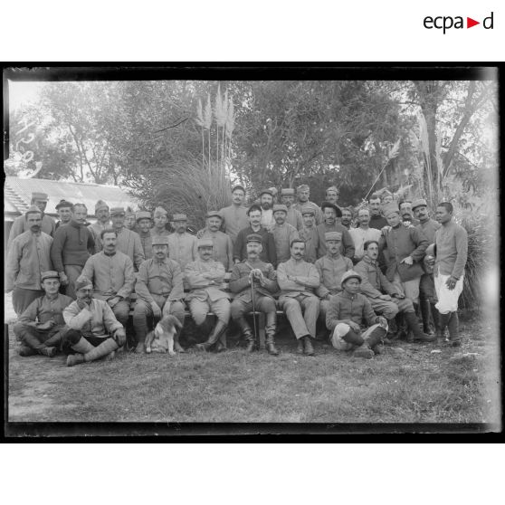 Salonique. Le service topographique de l'armée d'Orient. [légende d'origine]