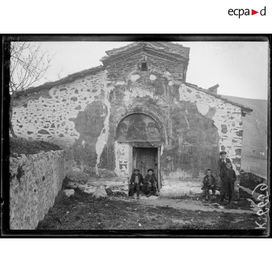 Kastoria. Eglise Kobélidiki. Peintures à l'extérieur. [légende d'origine]