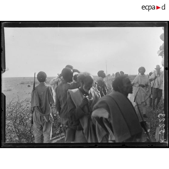 Ligne de Djibouti à Déré Daona. Sur le passage du train. [légende d'origine]