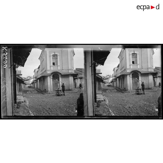 Monastir. Pompe municipale au quartier turc. [légende d'origine]