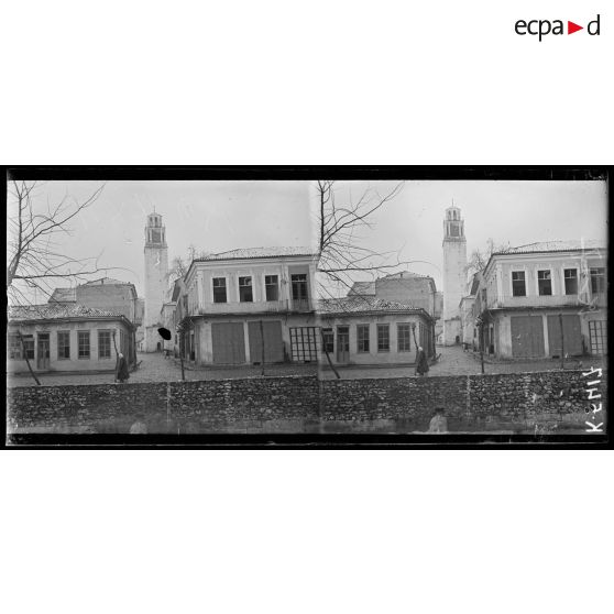 Monastir. La Tour barrée servant actuellement d'observatoire. [légende d'origine]