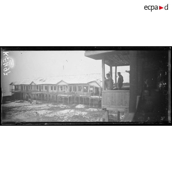 Borizani. Intérieur du Monastère. [légende d'origine]