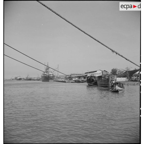 Le port de Saigon.
