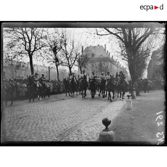 Metz, Lorraine, arrivée des premiers français. [légende d'origine]