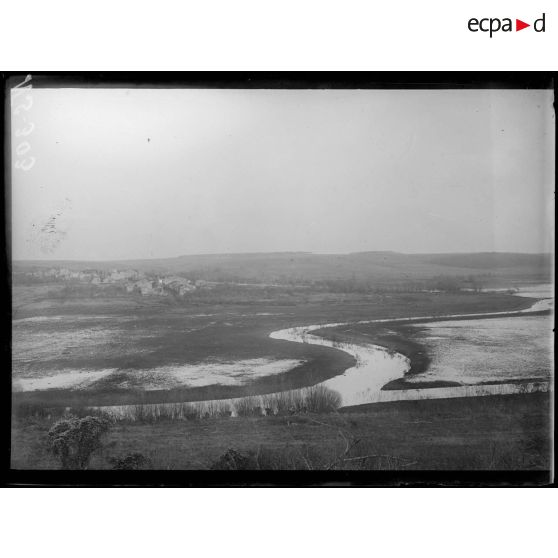 Abrincourt, Lorraine désannexée, la Seille. [légende d'origine]