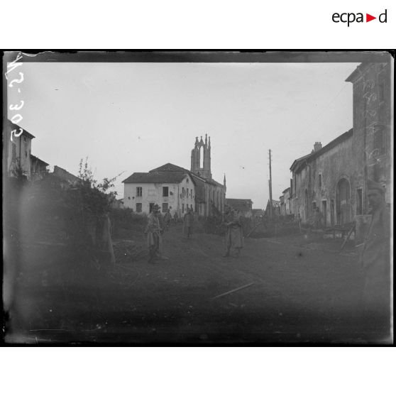 Armancourt, Lorraine désannexée, vue du village. [légende d'origine]