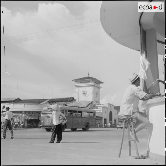 Le marché Ben Thanh de Saigon.