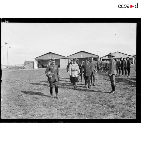 Camp d'Avord, vue du camp. [légende d'origine]