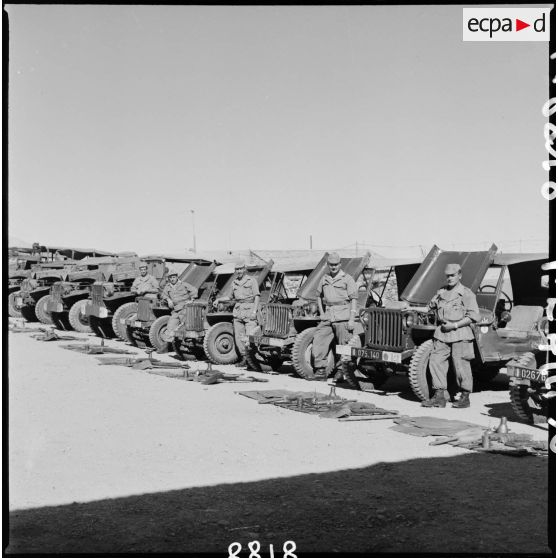 Vie en cantonnement. [Description en cours]