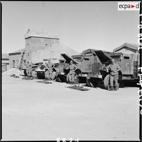 Vie en cantonnement. [Description en cours]