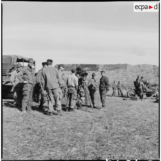 Batterie anti aérienne du 454e GAA. [Description en cours]