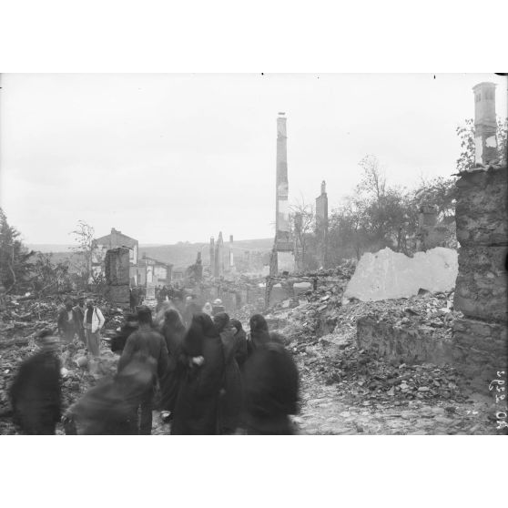 Constantinople. Incendie de Cassim Pacha, les ruines. [légende d'origine]