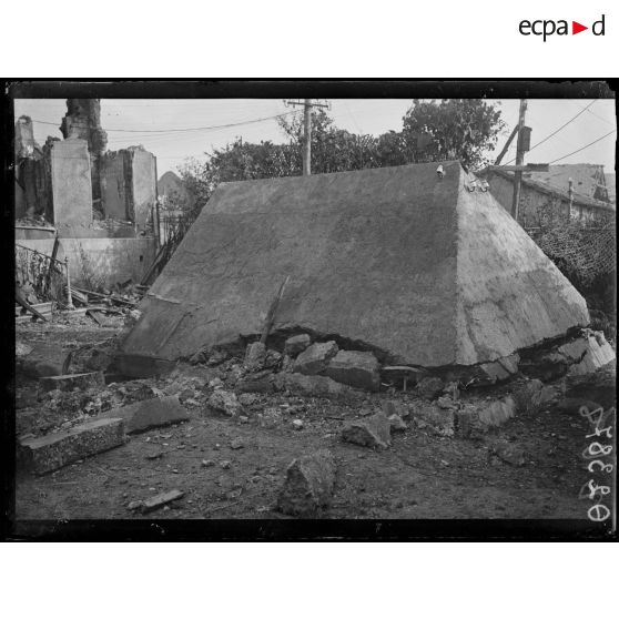 [Ancienne installation allemande dans les Ardennes, à Aussonce.]