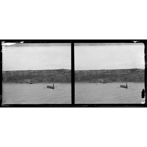 Kara Bouroun. Le petit appontement grec. [légende d'origine]