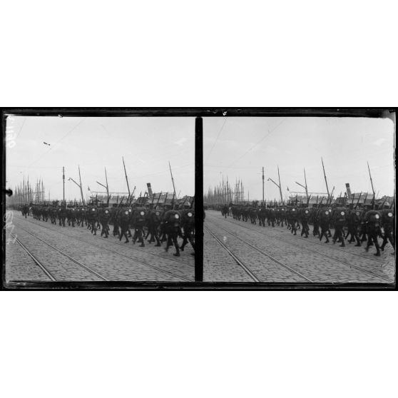 Salonique. La police grecque. [légende d'origine]