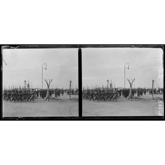 Salonique. Le 148e à la Tour Blanche. [légende d'origine]