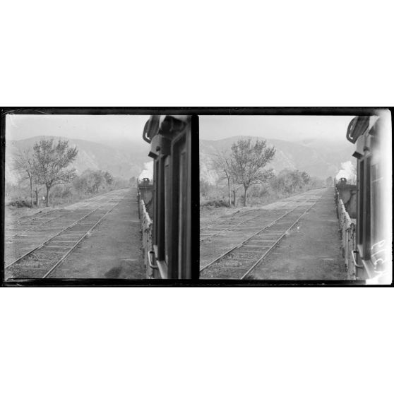 Gorges de Demir Kapou. [légende d'origine]