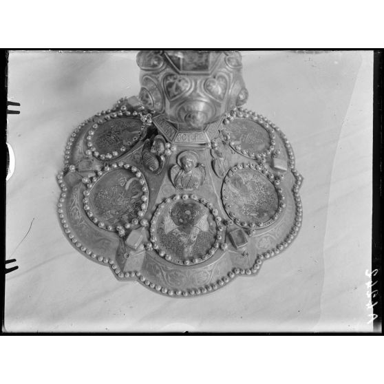 Mont Athos, monastère de Vatopedi. Même ciboire. [légende d'origine]