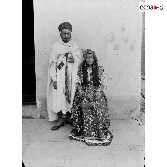 69. Arabe et sa femme. [légende d'origine]