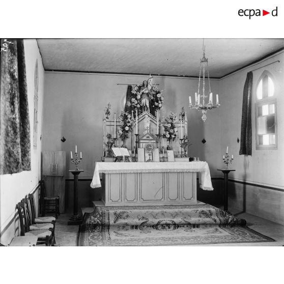 705. La chapelle de l'église. [légende d'origine]