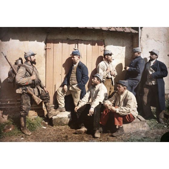 Numéro 71. Territoriaux, Oise, 1914. [légende d'origine]