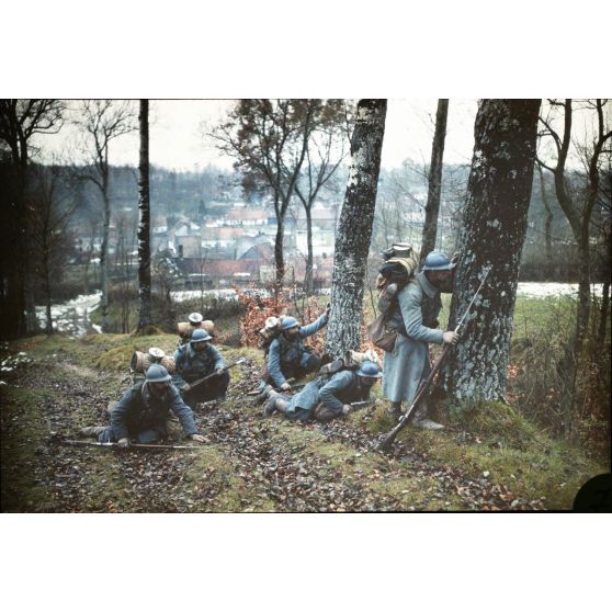 Numéro 74. Exercice, 1916. [légende d'origine]