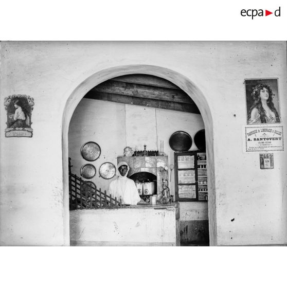 1180. Intérieur d'un café maure. [légende d'origine]