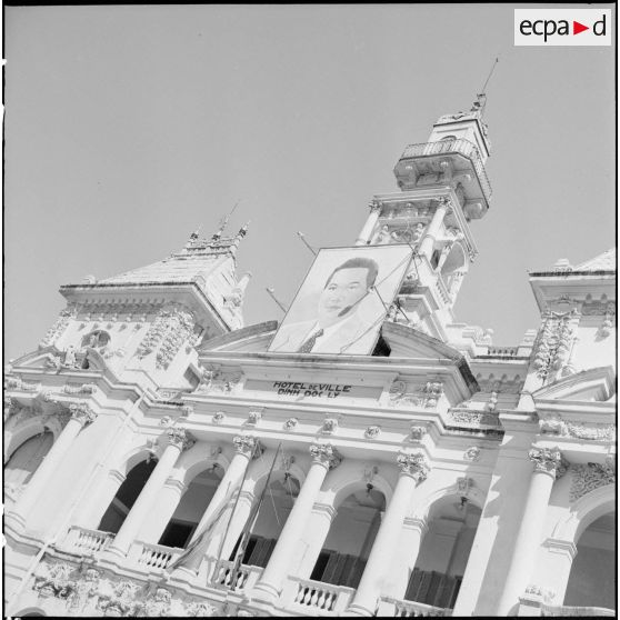 L'Hôtel de ville de Saïgon.