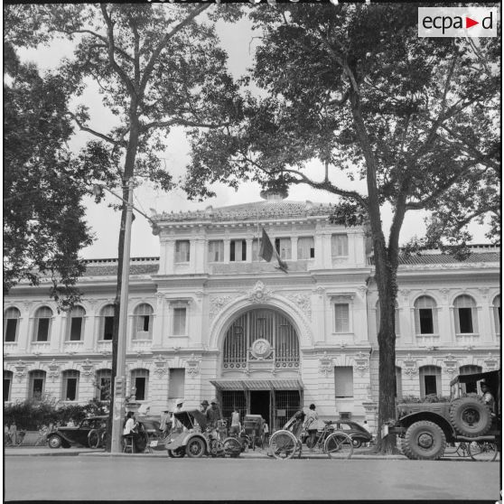 Poste centrale de Saïgon.