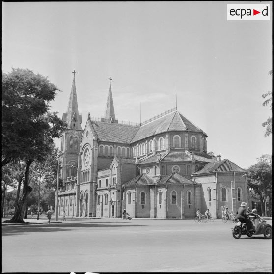 La cathédrale Notre-Dame de Saïgon.