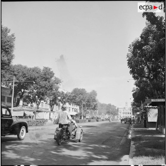 Boulevard Charnier à Saïgon.