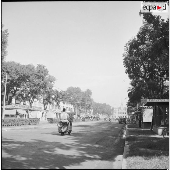 Boulevard Charnier à Saïgon.