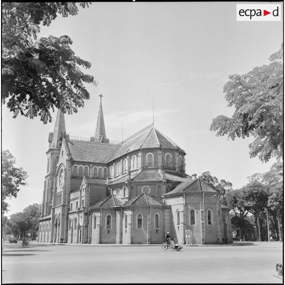La cathédrale Notre-Dame de Saïgon.