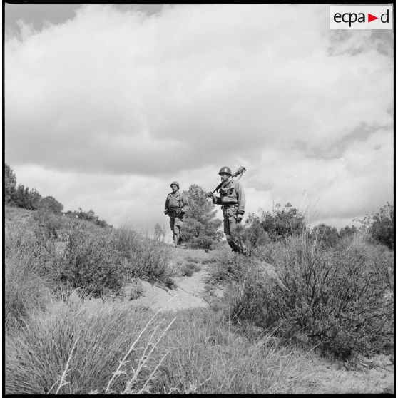 Opération dans le Djebel. [Description en cours]