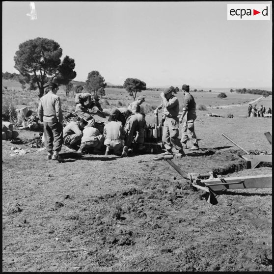 Opération dans le Djebel. [Description en cours]