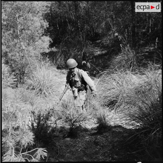 Opération dans le Djebel. [Description en cours]