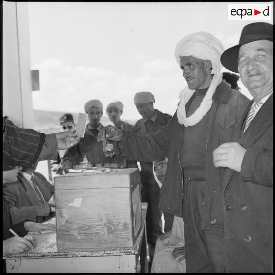 Elections municipales à Saïda (du 19 au 25 avril 1959). [Description en cours]