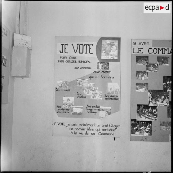 Panneaux d'action psychologique. [Description en cours]