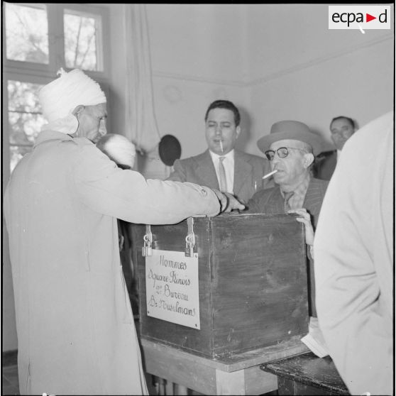Elections municipales à Saïda (du 19 au 25 avril 1959). [Description en cours]