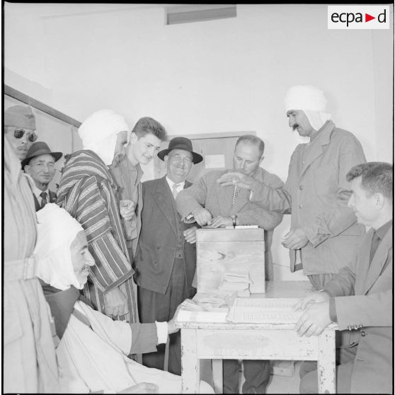 Elections municipales à Saïda (du 19 au 25 avril 1959). [Description en cours]