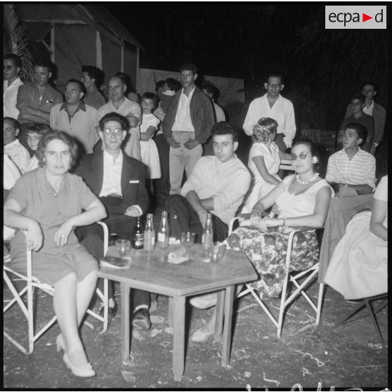 Soirée du 14 juillet 1959 à Saïda. [Description en cours]